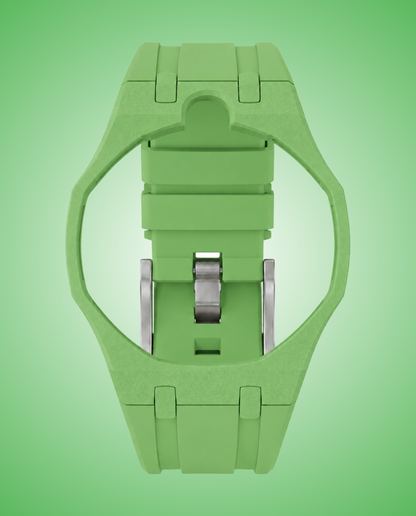 Royal Pop Silicone Bracelet - GREEN EIGHT | CONTRAST