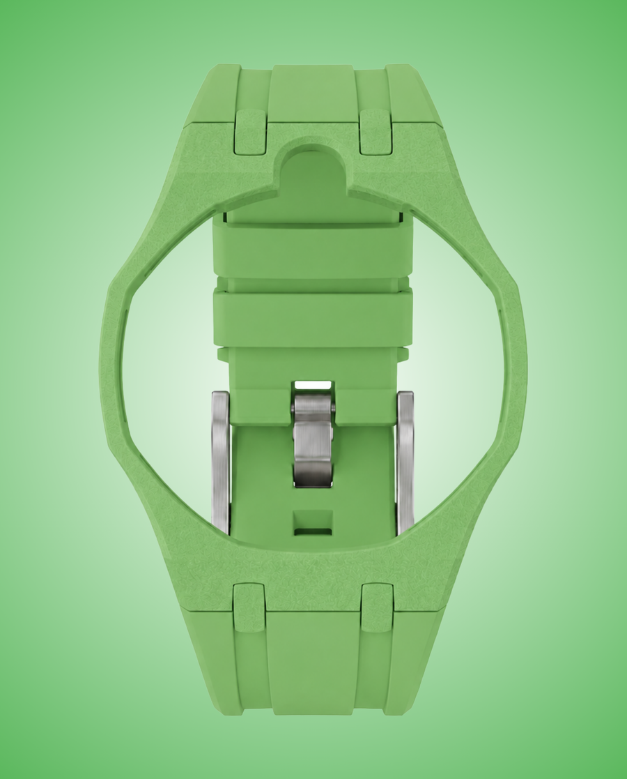 Royal Pop Silicone Bracelet - GREEN EIGHT | CONTRAST
